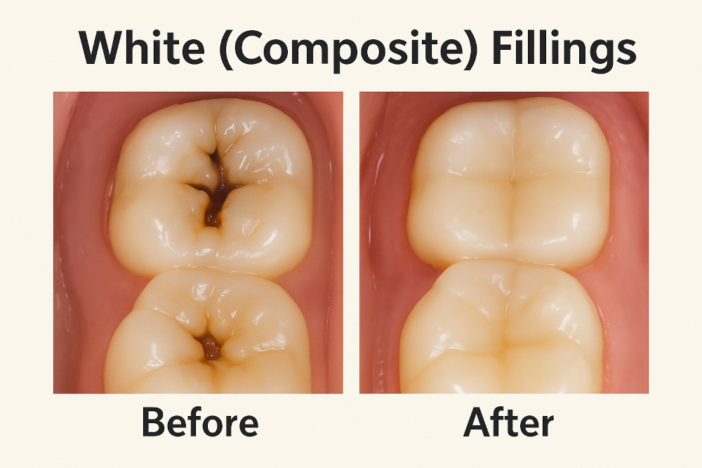 White vs. Silver Fillings Pros, Cons, and How to Choose